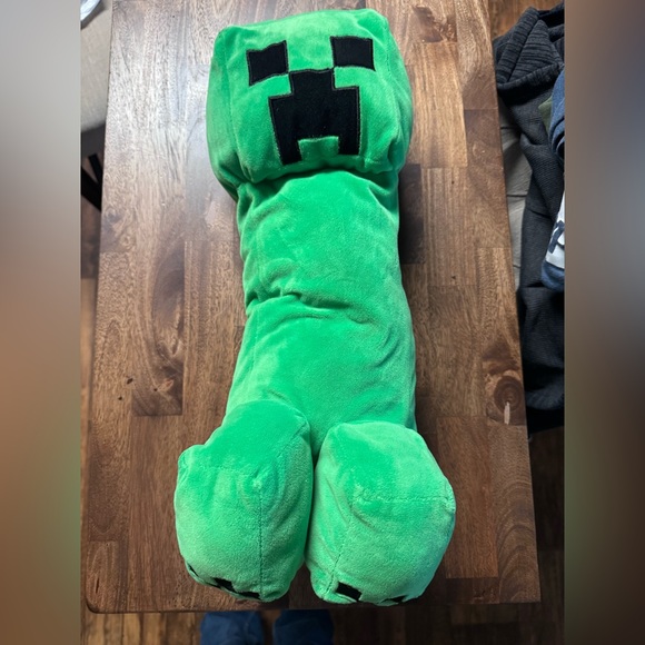 Minecraft CREEPER Plush 20 inch Plush Toy Stuffed Pillow Green Black. - Picture 1 of 4